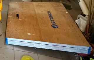 Mesa de empapelar Storch