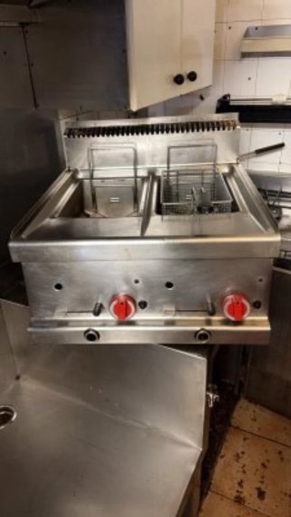 Freidora de Gas Doble Profesional