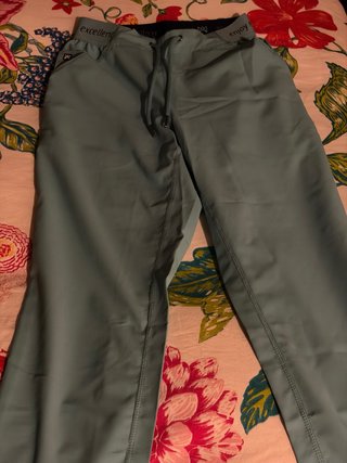 Pantalón sanitario trabajo color verde azulado