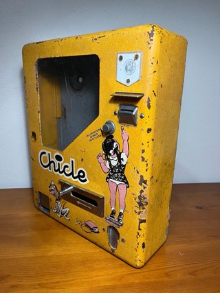 Máquina de Chicles Babimatic Antigua. INCOMPLETA