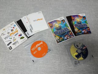 Lote 2 juegos Nintendo Wii: Wii Play y Trivial