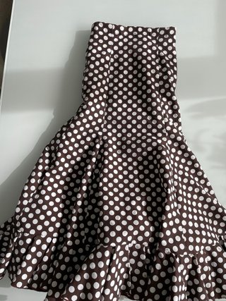 Falda flamenca niña lunares (10 años)