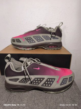 Zapatillas Nike Air Max Gris y Rosa