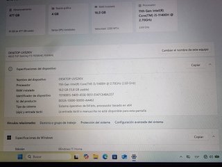 Portátil Gaming ASUS TUF F15 FX506HE