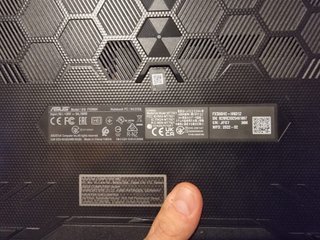 Portátil Gaming ASUS TUF F15 FX506HE