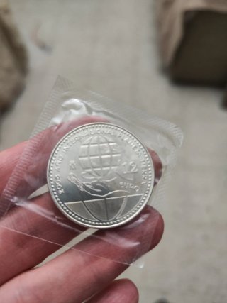 Moneda 12€ Día Internacional Planeta Tierra 2008