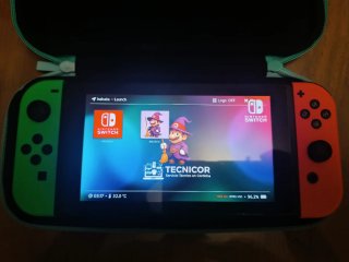 Nintendo Switch con accesorios
