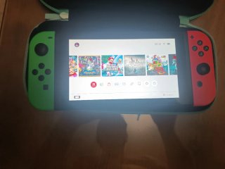 Nintendo Switch con accesorios