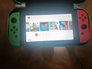 Nintendo Switch con accesorios