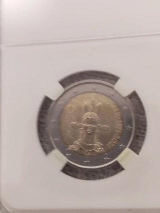 Lote 4 monedas: Andorra, China, Alemania y Italia
