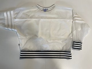 Sudadera Adidas Blanca Transparente