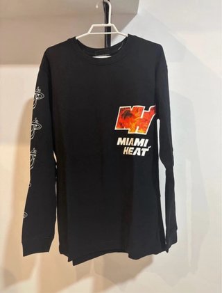 Camiseta Miami Heat manga larga