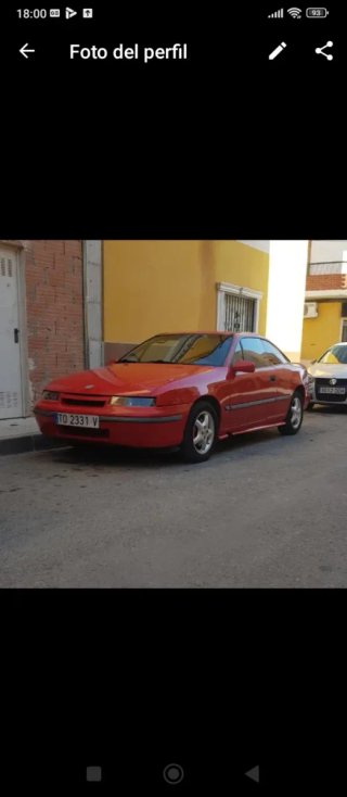 Opel Calibra 2.0. 8v. 18300km. Nuevo.itv al dia