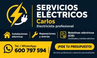 Servicios de electricista