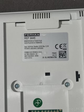 Monitor Fermax 9445