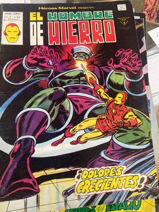 Título: Lote 11 cómics antiguos Iron Man / Hombre