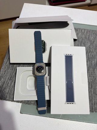 Apple Watch Ultra Plata y Naranja batería al 90%