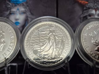 Monedas de Plata Britannia 2022