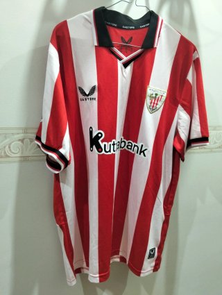 Camiseta Athletic Club Hombre Roja y Blanca