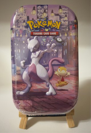 Mini lata 30 Aniversario Mewtwo Cartas Pokemon 🇪🇸
