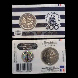 Coincard 2 euros Francia 2026 Armada Francesa