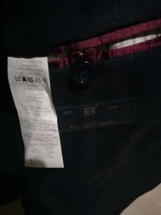 Americana Emidio Tucci Azul Talla 52