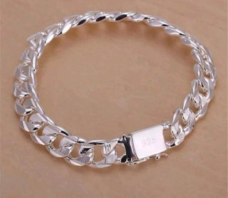 Pulsera Plata 925 Cubana