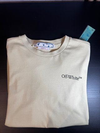 Camiseta Off-White Beige Talla l
