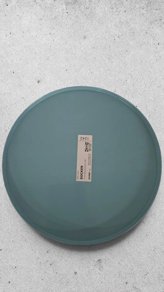 Cubo lechera IKEA SOCKER verde turquesa