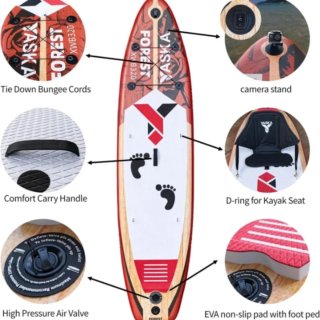 Tabla Paddle Surf Hinchable Yaska Forest