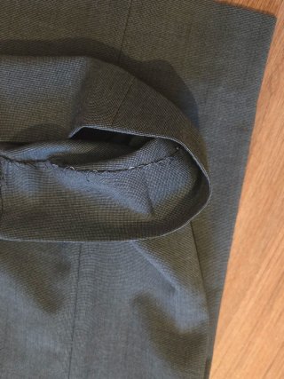 Traje H&M Gris Oscuro Talla 50