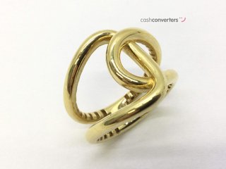 anillo oro 18k con piedra