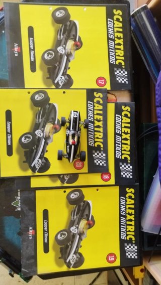 3 Fascículos Scalextric Coches Míticos
