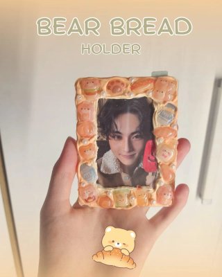 Porta Photocard Bear Bread