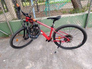 Bicicleta de Montaña Roja