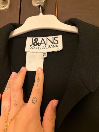 Vestido Dolce & Gabbana D&G Jeans Negro