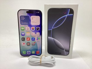 apple iphone 16 pro 256gb