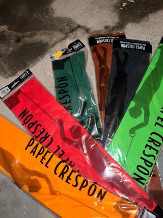 Rollos de Papel Crespón