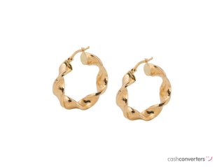 argollas oro 18k