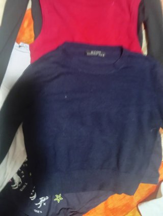 Lote 6 Tops y Camisetas Mujer Talla S