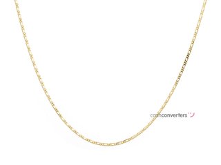 cadena oro 18k 30cm