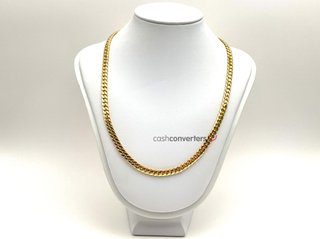 cadena oro 18k con circonita 25cm