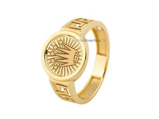 anillo oro 18k