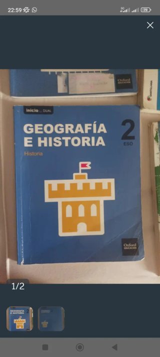 Geografía e historia, 2 ESO