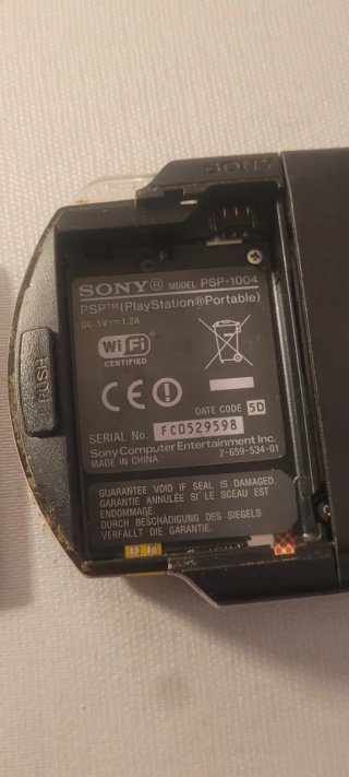 Console Sony PSP Nera