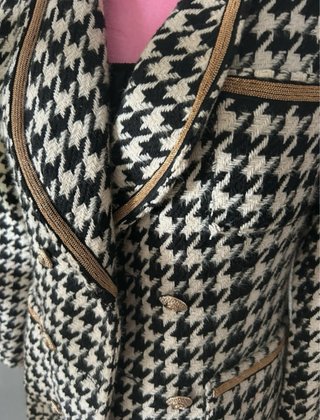 Chaqueta Mujer Estampado Vichy