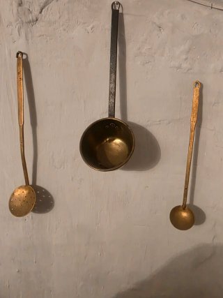 Set de 3 Utensilios de Cocina Antiguos