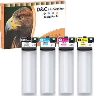 D&C T11D1-T11D4 4xTinta Epson Workforce WF-C5390DW