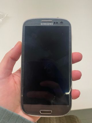 Móvil Samsung Antiguo Plateado
