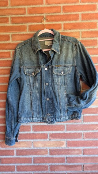 Chaqueta tejana Calvin Klein azul